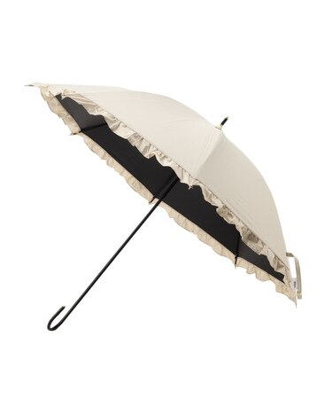 【長傘/晴雨兼用】【Wpc．】遮光フリルクラシック ロング