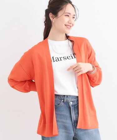 【洗える/ひんやり/UV】お尻が隠れるトッパーカーディガン