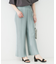 【洗える】楽してほっそり見え カットプリーツパンツ