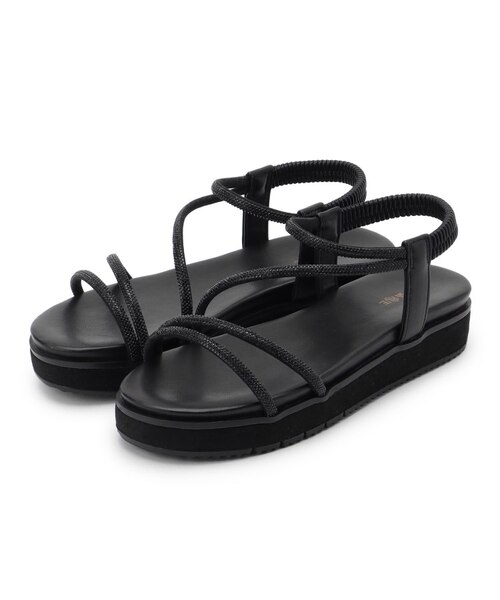 ドローコード×メッシュ厚底サンダル/51210｜オリエンタルトラフィック