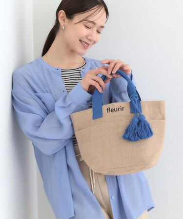 【高レビュー】夏を彩る ジュートランチトートバッグ