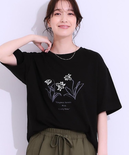 【選べる4柄】コットンプリントロゴTシャツ