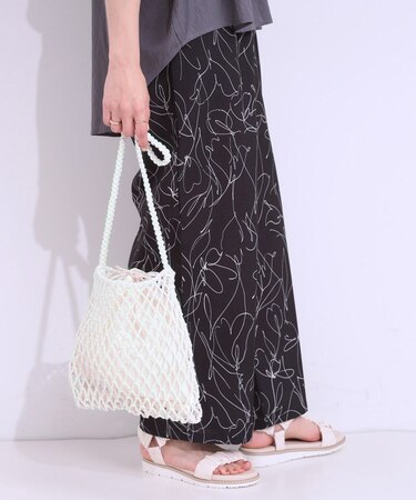 マクラメショルダーバッグ