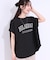 【洗える】ぽこぽこフレンチスリーブTシャツ