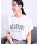 【洗える】ぽこぽこフレンチスリーブTシャツ