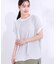 【洗える】ぽこぽこフレンチスリーブTシャツ