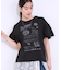 【洗える/S-LL】プリントアソート お袖フリルTシャツ