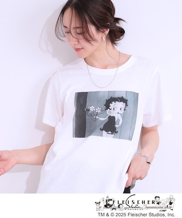 【BETTY BOOP（TM）別注】ベーシックTシャツ