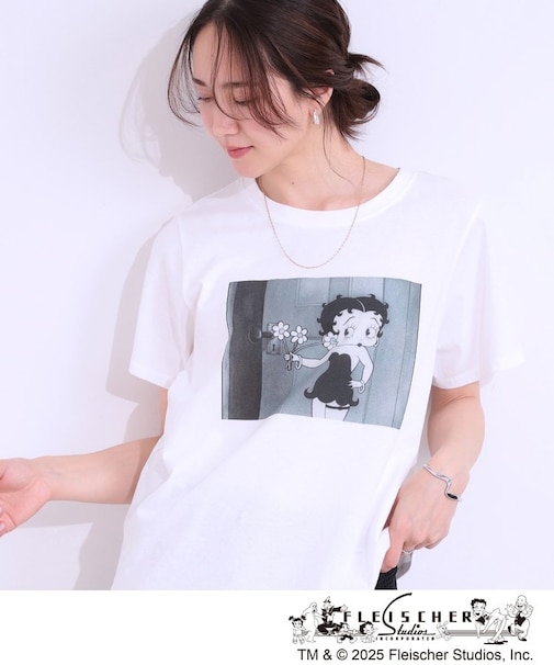 【BETTY BOOP（TM）別注】ベーシックTシャツ
