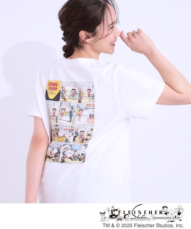 【BETTY BOOP（TM）別注】ベーシックTシャツ