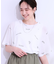 【洗える/S-LL】ゆるっとこなれ見え 総柄プリント シアーTシャツ