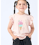 【100-150cm/ひんやり】花びらモチーフTシャツ