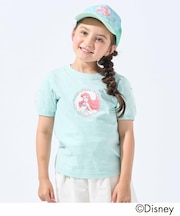 【DISNEY】プリンセス袖チュールTシャツ