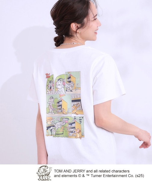 【TOM and JERRY 別注】ベーシックTシャツ