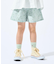 【100-150cm/撥水】上品なボタニカル柄 ハートポケットショートパンツ