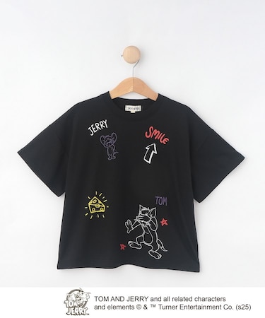 【TOM and JERRY】ひんやりラクガキTシャツ