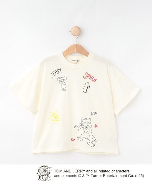 【TOM and JERRY】ひんやりラクガキTシャツ