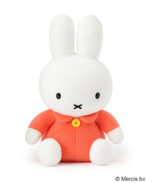 【Dick Bruna】ミッフィーぬいぐるみM オレンジ