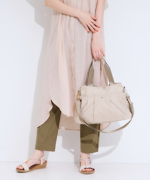 【撥水】ポケットタック2WAYトートバッグ