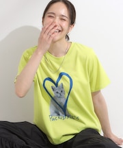 【S-LL/ひんやり/汗ジミ軽減/UVカット】グラフィックアソートTシャツ