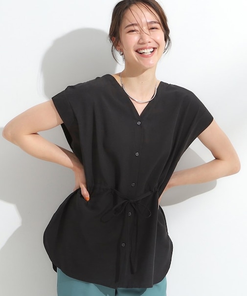【S-LL】シルエットが変えられる サファリシャツ
