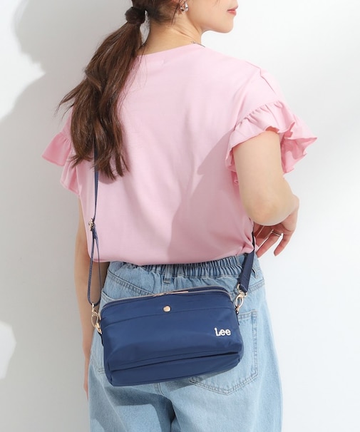 【Lee別注／撥水】2層ショルダーバッグ
