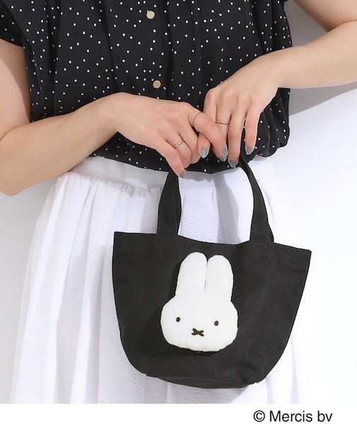 【miffy／boris】立体フェイストート