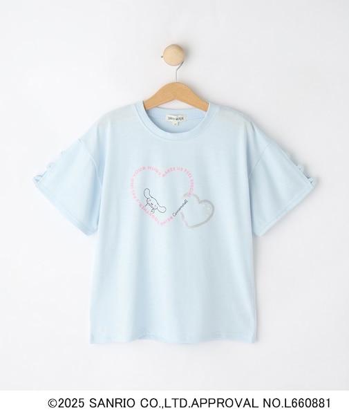 【サンリオキャラクターズ】袖デザインTシャツ