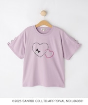 【サンリオキャラクターズ】袖デザインTシャツ
