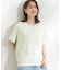【S-LL】コーデの主役になる コード刺繍デザインＴシャツ