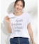 【汗ジミ防止/ひんやり/UV】ロゴプリントTシャツ