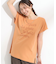 【汗ジミ防止/ひんやり/UV】ロゴプリントTシャツ