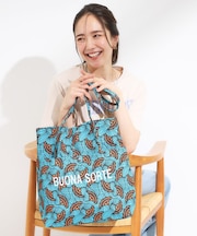 【A4サイズ】幸運を呼び寄せてくれそうな ラタプリント トートバッグ