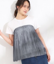 【S-LL/ひんやり】インせず決まる ビスチェ風ドッキングトップス