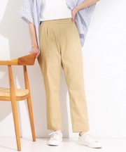 【洗える/S-LL/美脚シルエット】ハイパーストレッチ テーパードパンツ