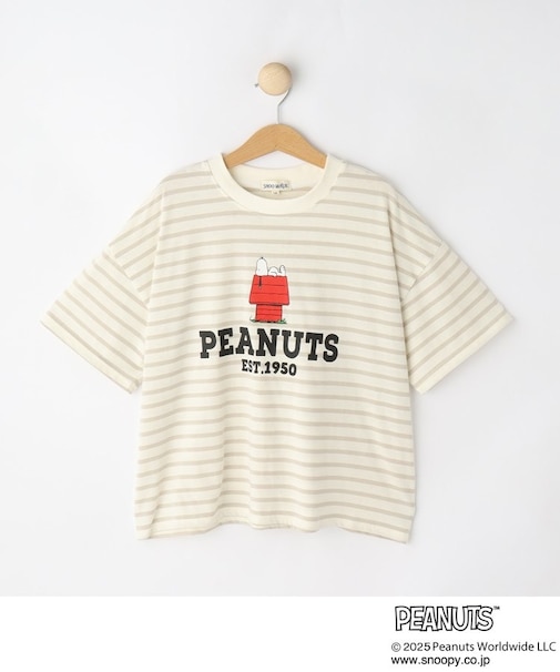 【PEANUTS】ボーダーTシャツ