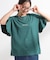 【S-LL/ひんやり/二の腕カバー】華やかさをプラスする お袖フリルTシャツ