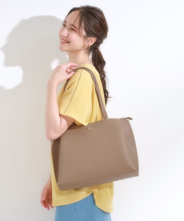 【軽量】ふわっと軽いトートバッグ【A4】
