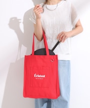 【ラッキーカラー/推し活にも】うちわも入るキャンバストートバッグ