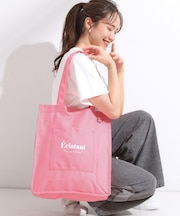 【ラッキーカラー/推し活にも】うちわも入るキャンバストートバッグ