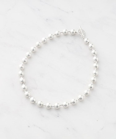 ビッグボールチェーンネックレス