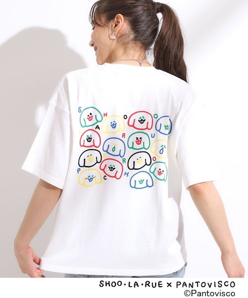 【パントビスコ／ぺろち】プリントTシャツ