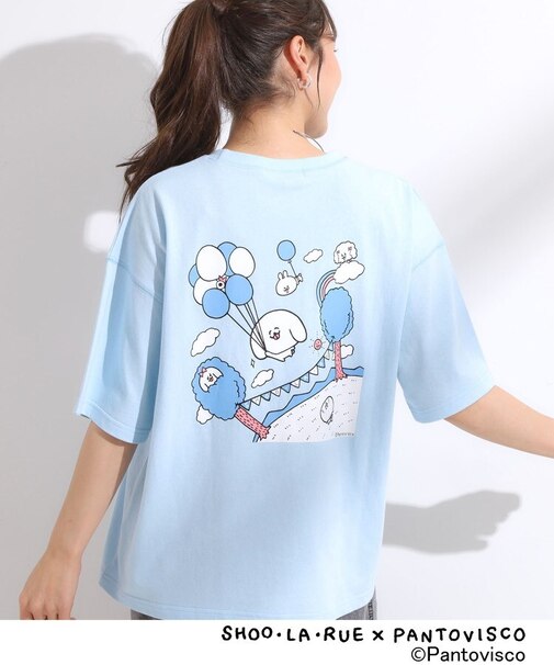 【パントビスコ／ぺろち】プリントTシャツ