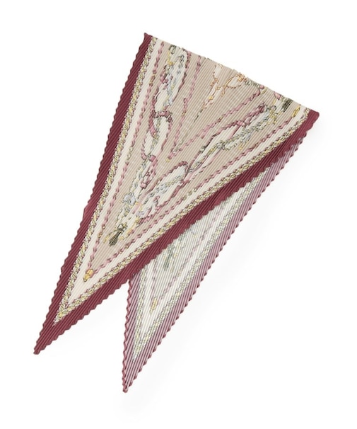 プリーツスカーフ