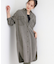 【S-LL】ロングシーズン活躍 デニムシャツワンピース