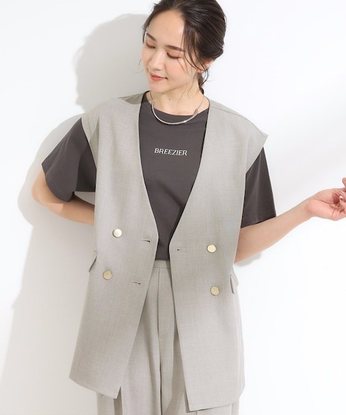 BEST MADE ベストメイド Seamless&Steadfast セット S-LL/セットアップ可/洗濯後しわになりにくい】ダブルベスト