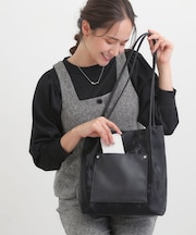 つまみハンドルトートバッグ