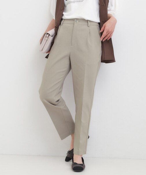 【洗濯機可/S-3L/美脚シルエット】ソフトスティックパンツ