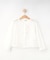 【100-150cm】レースニットソーカーディガン
