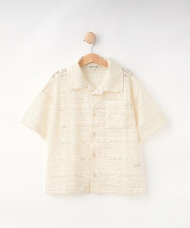 【130-150cm】レースシャツ